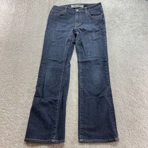 Gap Boot Cut Jeans Womens 6R Blue Stretch Denim Dark Wash Mid Rise